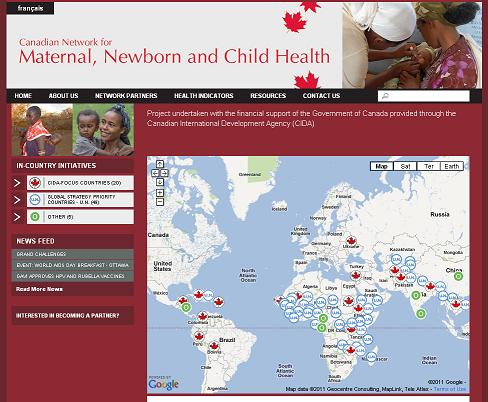 Canadian Network for Maternal, Newborn and Child Health Canadian Network for Maternal, Newborn and Child Health